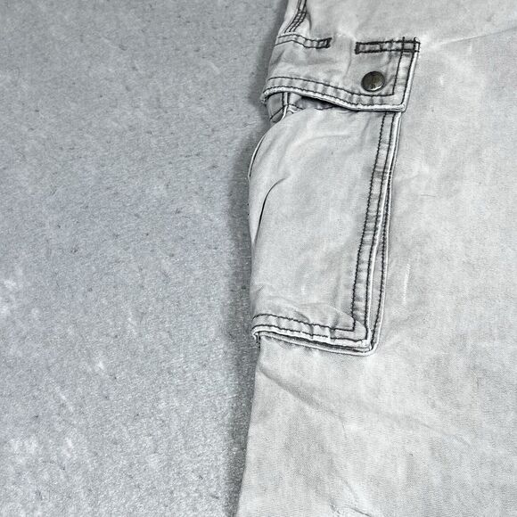 Vintage Carhartt Pants Men Gray Cargo Relaxed Fit Skater Work Chore Actual 32x29 - Picture 4 of 15